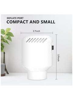 sokany Electric Pump for Vacuum Storage Bags, Air Pump, Fast to Evacuated Air (White)  - Image 2