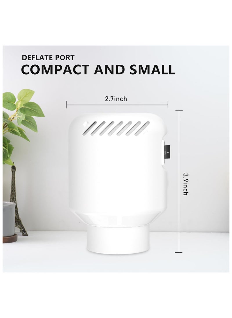 sokany - Electric Pump for Vacuum Storage Bags, Air Pump, Fast to Evacuated Air (White) - Image 1