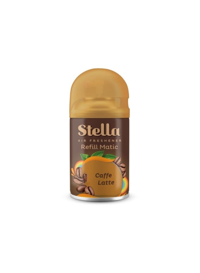 STELLA عبوة ماتي 225 مل (كافيه لاتيه) + غطاء - Image 3
