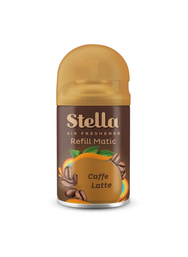 STELLA عبوة ماتي 225 مل (كافيه لاتيه) + غطاء - Image 1