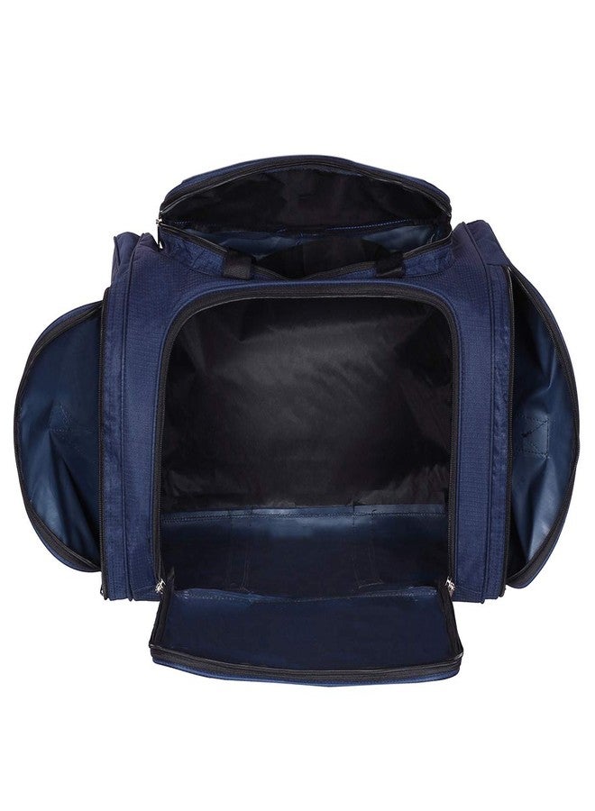 Airish polyester 25 cms Duffle Bag(ARU-13_Blue) - Image 5