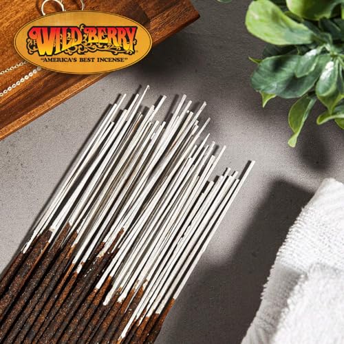 Wild Berry Incense Sticks - Vanilla - Warm Vanilla Bean and Bourbon Scent - Hand Dipped in The USA (100 Count) - Image 2