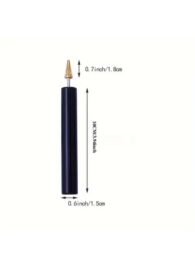 1 Leather Edge Beveler DIY Leather Finishing Tool for Crafting Sewing Essential Metal Edge Trimming Tool Smooth Edges Even Color Application Precision Craftsmanship Design Black - Image 3