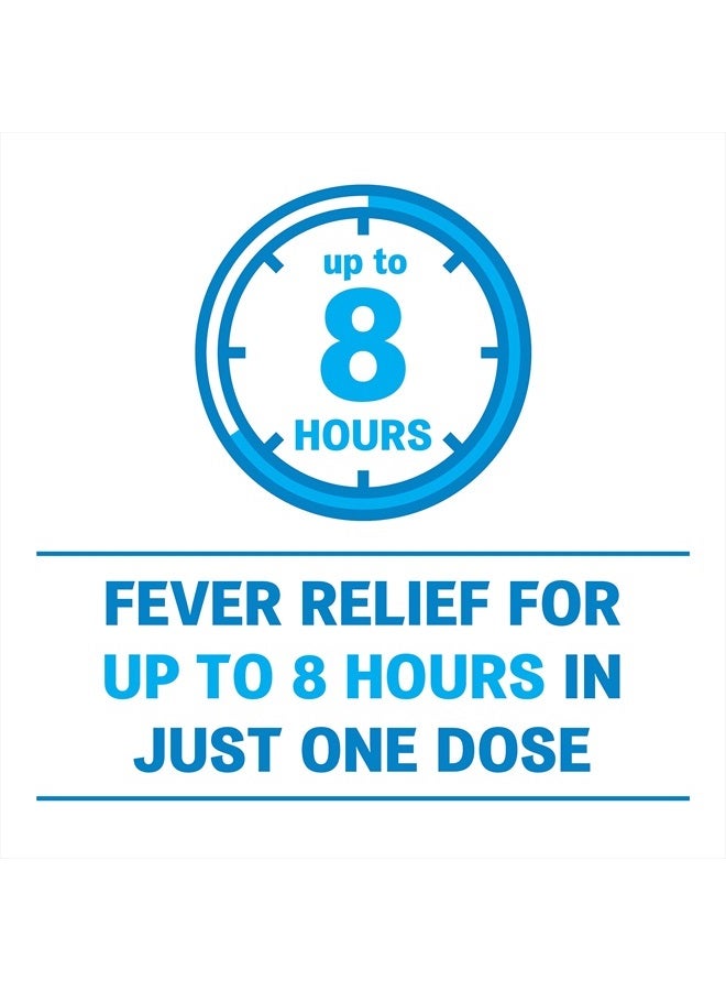 Advil أدفيل للأطفال مسكن للألم وخافض للحرارة، إيبوبروفين للأطفال لتخفيف الألم، إيبوبروفين سائل للأطفال، بنكهة الفاكهة - 4 أونصة سائلة - Image 5