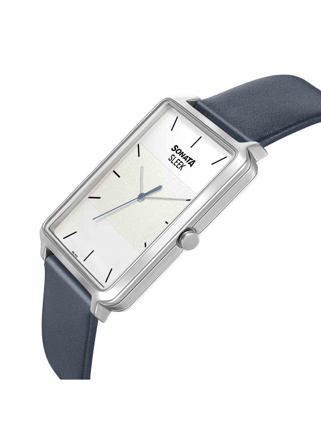 Sonata Quartz Analog Leather Strap Watch for Men - Image 3