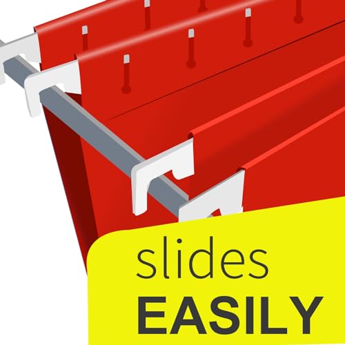 HERKKA Extra Capacity Hanging File Folders, 60 Pack Reinforced Letter Size Hanging Folders with Heavy Duty 2 Inch Expansion, Designed for Bulky Files, Medical Charts, 12 Assorted Colors - Image 3
