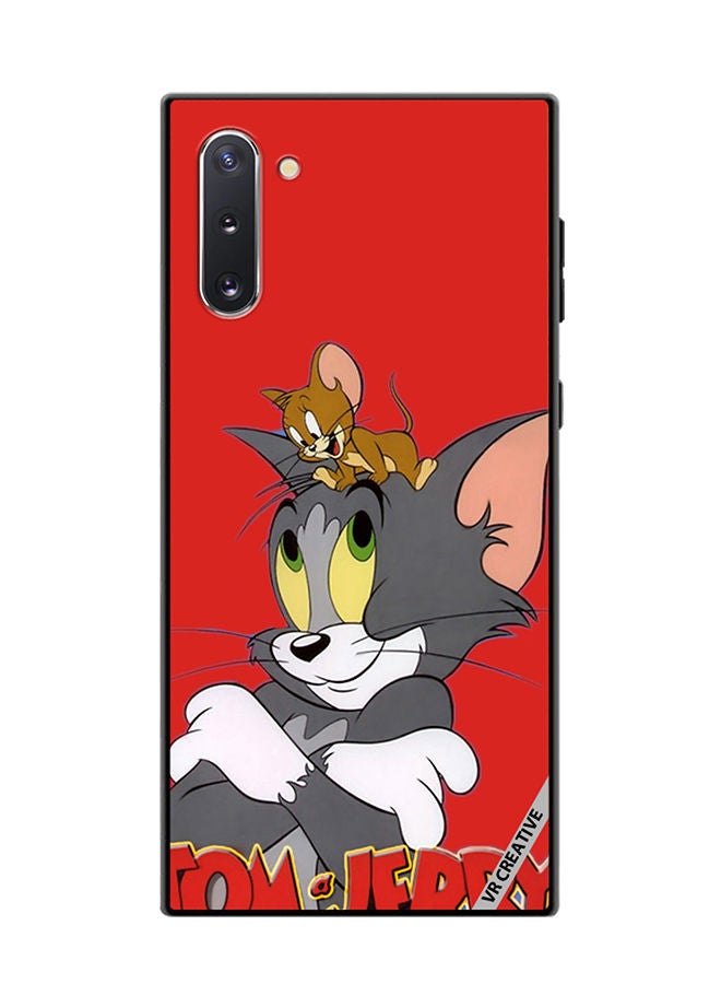 VR CREATIVE Protective Case Cover For Samsung Galaxy Note10 5G Tom And Jerry Design Multicolour - Image 1