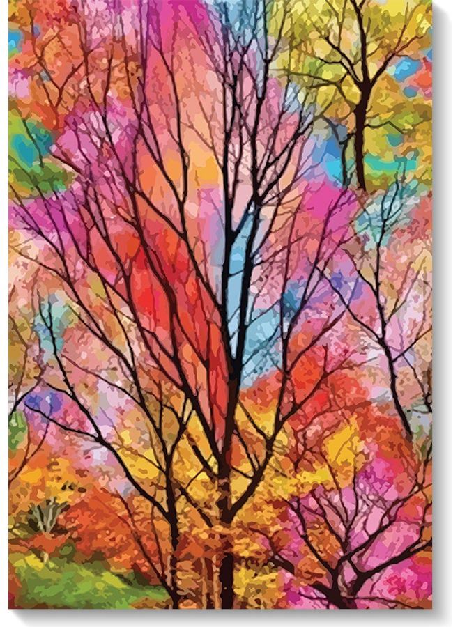 RYN Autumn Wall Art Multicolour 40x60cm - Image 2