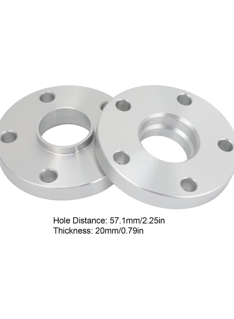 GGOOT Wheel Spacers Bolts Kit Fit for SEAT, 20mm Hub Centric Wheel Spacers With Extension Bolts CNC Aluminum Replacement  - Image 4
