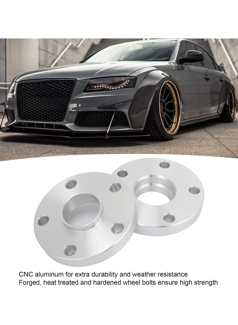 GGOOT Wheel Spacers Bolts Kit Fit for SEAT, 20mm Hub Centric Wheel Spacers With Extension Bolts CNC Aluminum Replacement  - Image 3