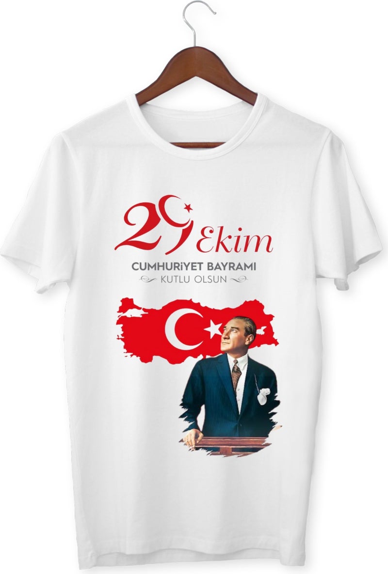 Alpşan Ticaret Republic Day 29 October T-Shirt 101st Year T-Shirt Atatürk T-Shirt  - Image 1