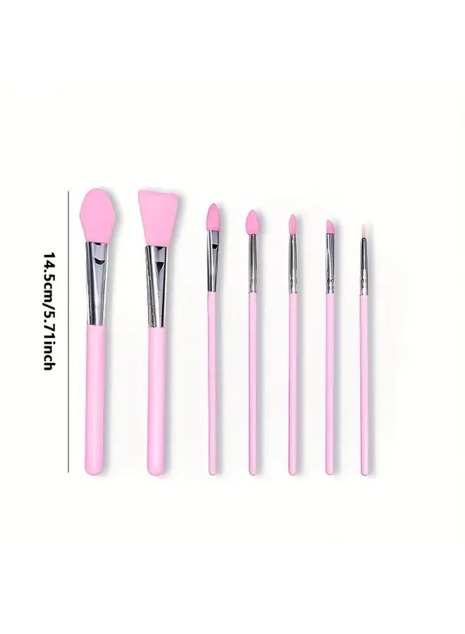 Purple 7pcs Applicator Set For Epoxy Resin Art And Cream Cosmetics - Image 2