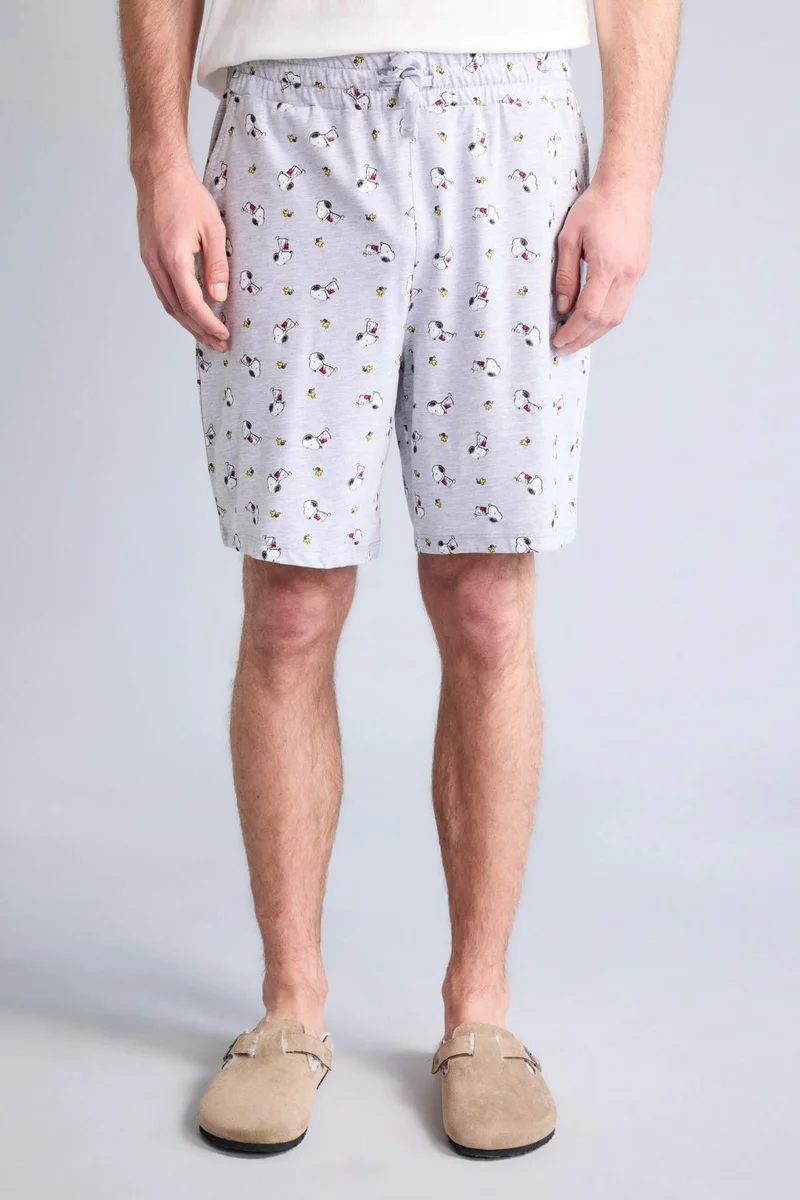 Defacto  2 piece New Regular Fit Snoopy Licensed Set  | Best Price UAE