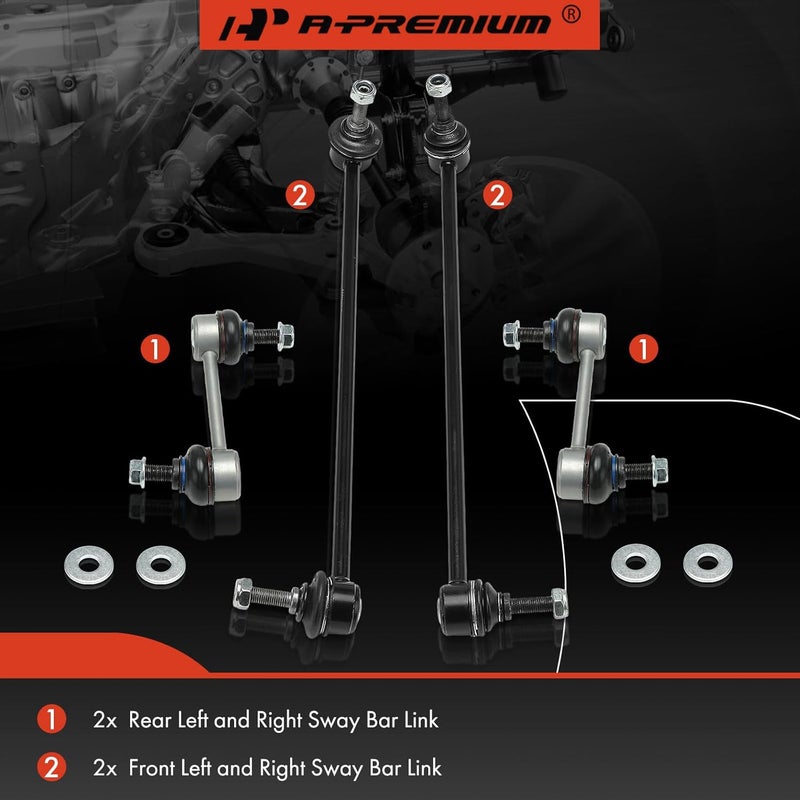 A-Premium Sway Bar Link Kit for Chevrolet Camaro - Image 3