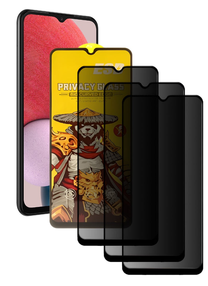 ESD 3 Pieces Tempered Dustproof Glass Screen Protector Compatible For Samsung Galaxy A13 4G - Image 1