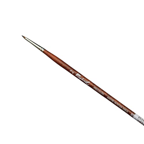 Sennelier Raphael Precision Watercolour Retouching Brush No.2 |Ideal for Watercolor Paper, Mixed Media Pads, or Boards with Watercolors, Gouache, Inks, and Watercolor Pencils. - Image 1
