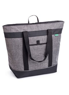 Insulated Cooler Bag with HD Thermal Insulation - Premium, Collapsible Soft Cooler Makes a Perfect Insulated Grocery Bag, Food Delivery Bag, Travel Insulated Bag, or Beach Cooler Bags(Charcoal)