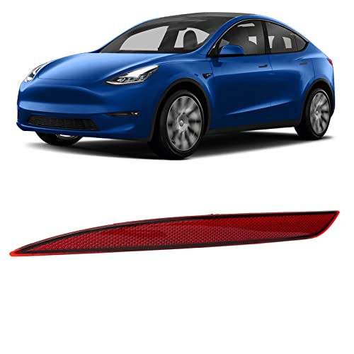 Dpofirs Rear Bumper Reflector for 2020 to 2023, Red Lens Car Tail Reflector Light, Rear Bumper Lights Replacement for (Right 26560 6FV0A) - Image 3