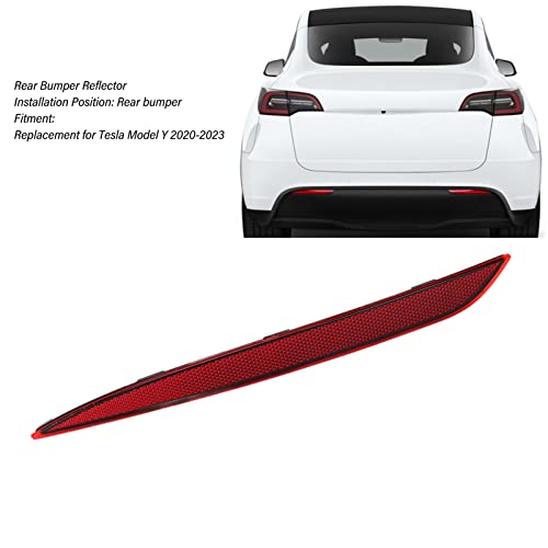 Dpofirs Rear Bumper Reflector for 2020 to 2023, Red Lens Car Tail Reflector Light, Rear Bumper Lights Replacement for (Right 26560 6FV0A) - Image 2