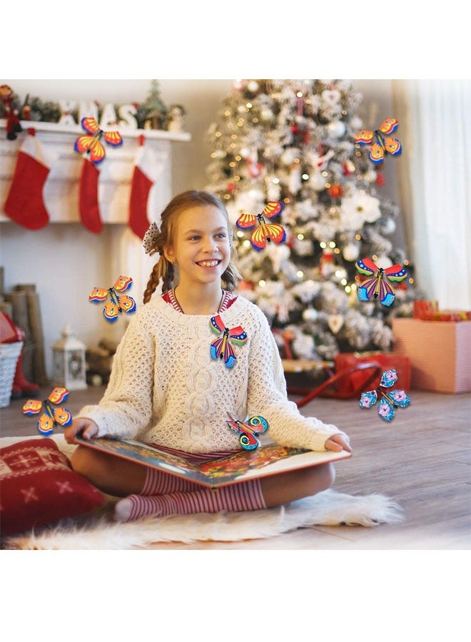 SOLARAE Magic Fairy Flying Butterfly Toy for Surprise Gift or Party Playing Outdoor Playing (15 Pcs) - Image 3