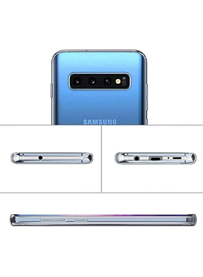 3إي غطاء حماية مرن من البلاستيك غير اللامع لهاتف سامسونج جالاكسي S10 بلس شفاف - Image 4