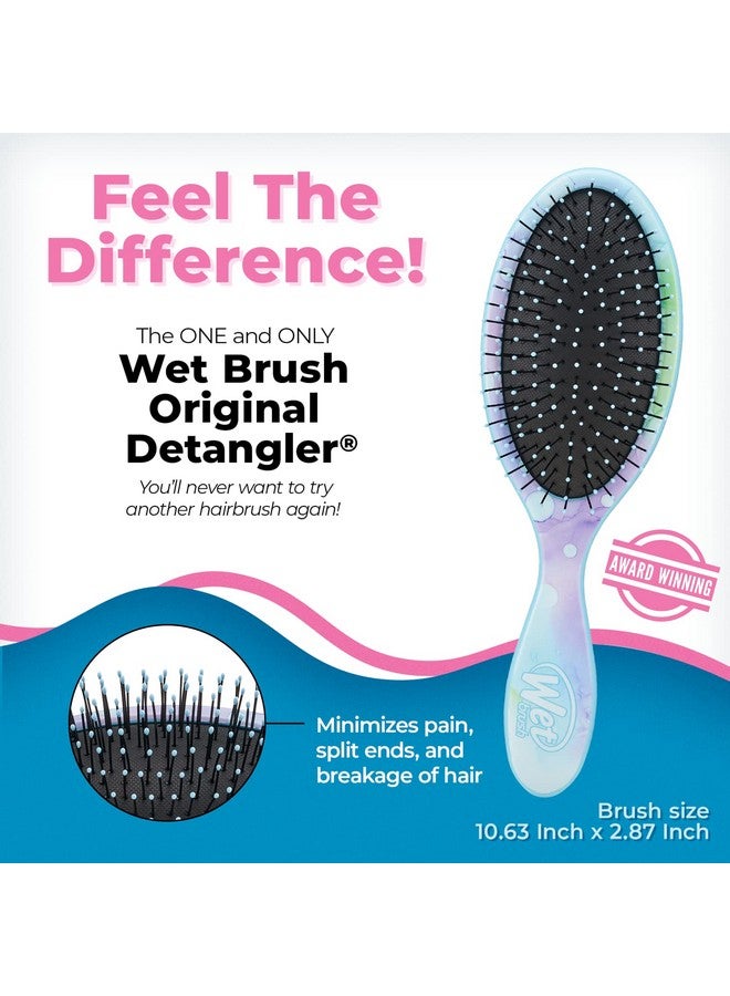 Wet Brush Wet Brush Original Detangler Brush - Color Wash, Splatter - All Hair Types - Ultra-Soft IntelliFlex Bristles Glide Through Tangles with Ease - Pain-Free Comb for Men, Women, Boys and Girls - Image 2