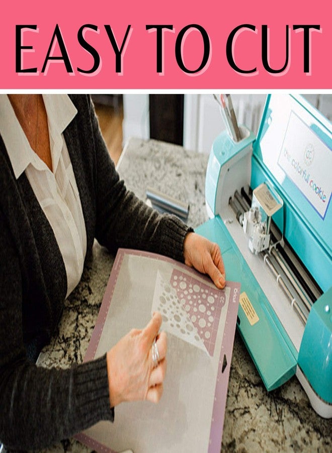 غرافكس فيلم بلاستيكي حرفي آمن غذائيًا من جرافيكس - فيلم شفاف قابل لإعادة الاستخدام بسماكة 0.005 بوصة، مثالي لقوالب تزيين السكر، وتزيين الكعك والبسكويت، وأعمال الشوكولاتة، والمزيد، غير لامع، 12 × 12 بوصة، عبوة من 25 قطعة - Image 4