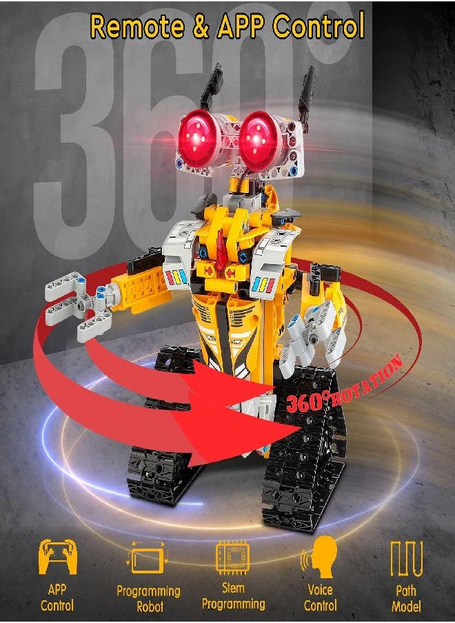 Sillbird Sillbird STEM Projects for Kids Ages 8-12, Remote & APP Controlled Robot Building kit Toys Gifts for Boys Girls Age 8 9 10 11 12-15 (468 Pcs)  - Image 3