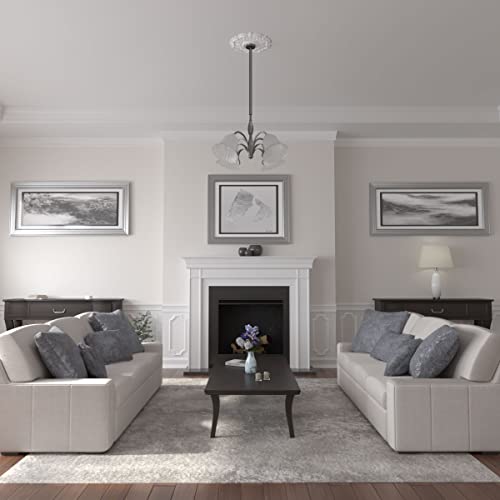 Ekena Millwork CM20DR 20 1/4-Inch OD x 5-Inch ID x 1 1/2-Inch P Deria Ceiling Medallion - Image 5