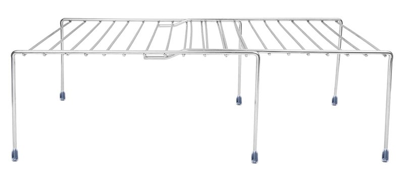 Vichaxan Stainless Steel Kitchen Dish Rack Expandable Storage Shelves for Kitchen Cabinet Kitchen Cabinet Shelf Storage Rack - Image 1