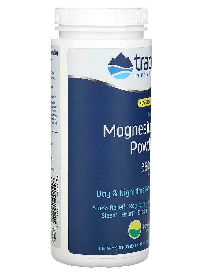 TRACE Stress-X Magnesium Powder Lemon Lime 350 mg 15.8 oz (448 g) - Image 2