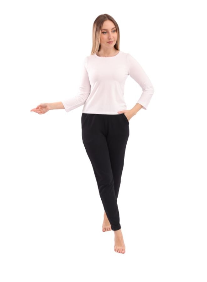 REDCOTTON Underwear Cotton Basic Round Neck Under Shirt For Women 