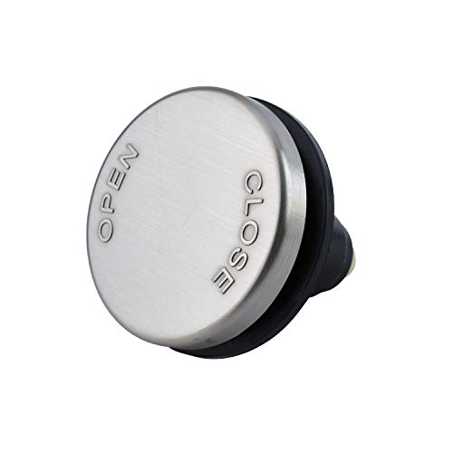 Keeney K863-50DSBN Bathtub Foot Lok Stop Replacement Cartridge, 3/8-Inch, Brushed Nickel - Image 1