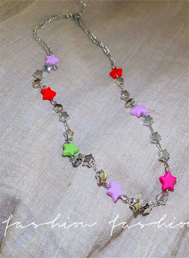 Colorful Star Necklace - Image 5