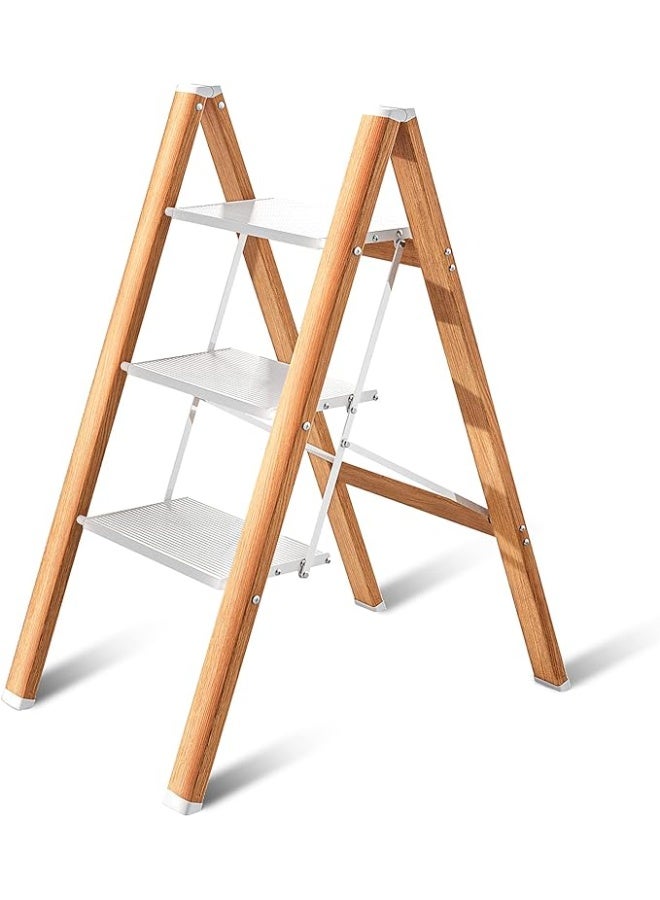 سلم منزلي 3 درجات متين و آمن و قابل للطي وسهل التخزين - Image 1
