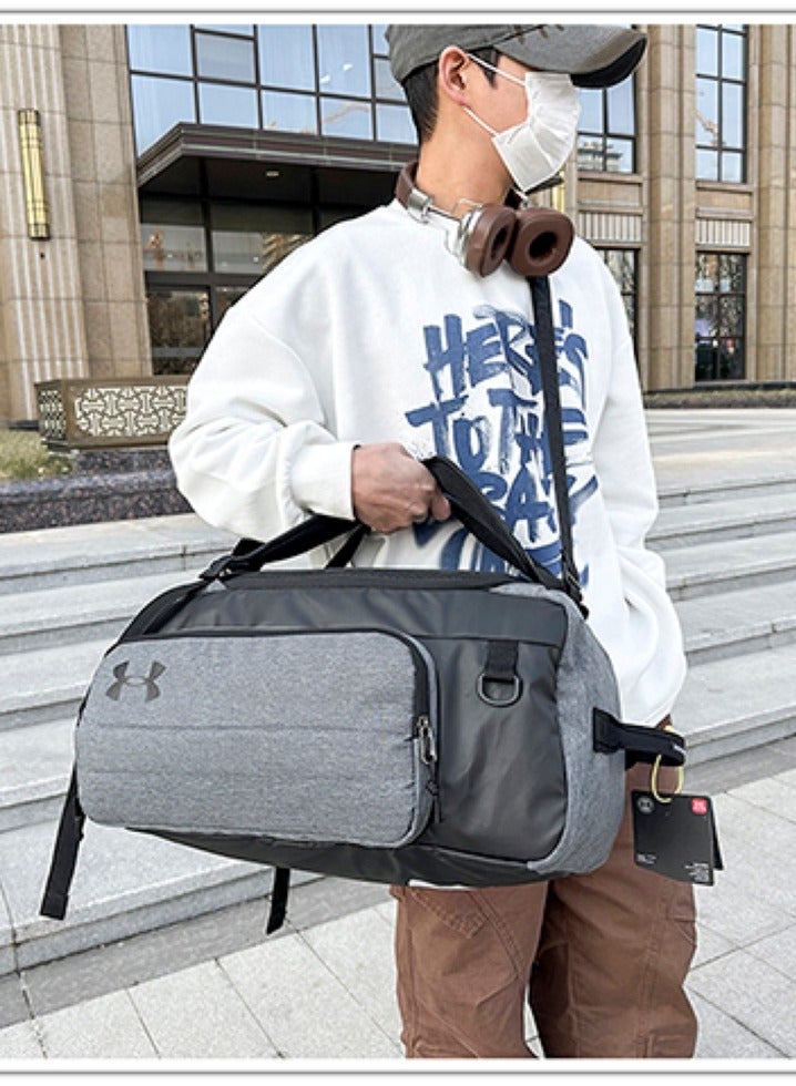 اندر ارمر حقيبة اللياقة البدنية حقيبة ظهر مزدوجة الأغراض حقيبة لياقة بدنية متقاطعة - Image 3