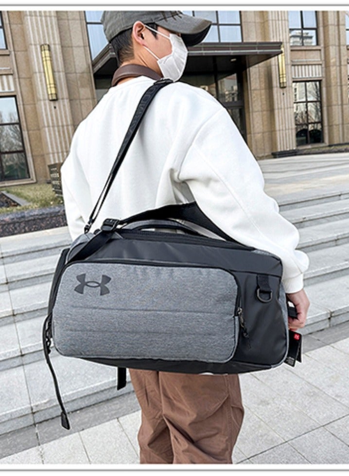 اندر ارمر حقيبة اللياقة البدنية حقيبة ظهر مزدوجة الأغراض حقيبة لياقة بدنية متقاطعة - Image 5