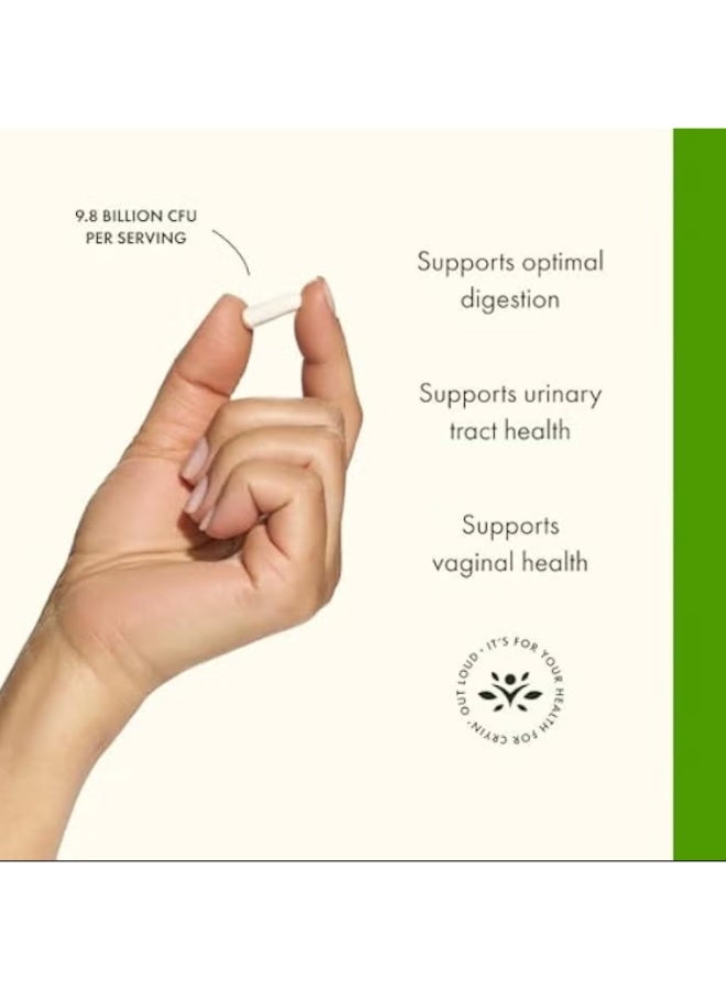 SWANSON FemFlora, Probiotic For Women, 9.8 billion CFU, 60 Vegan Capsules - Image 3