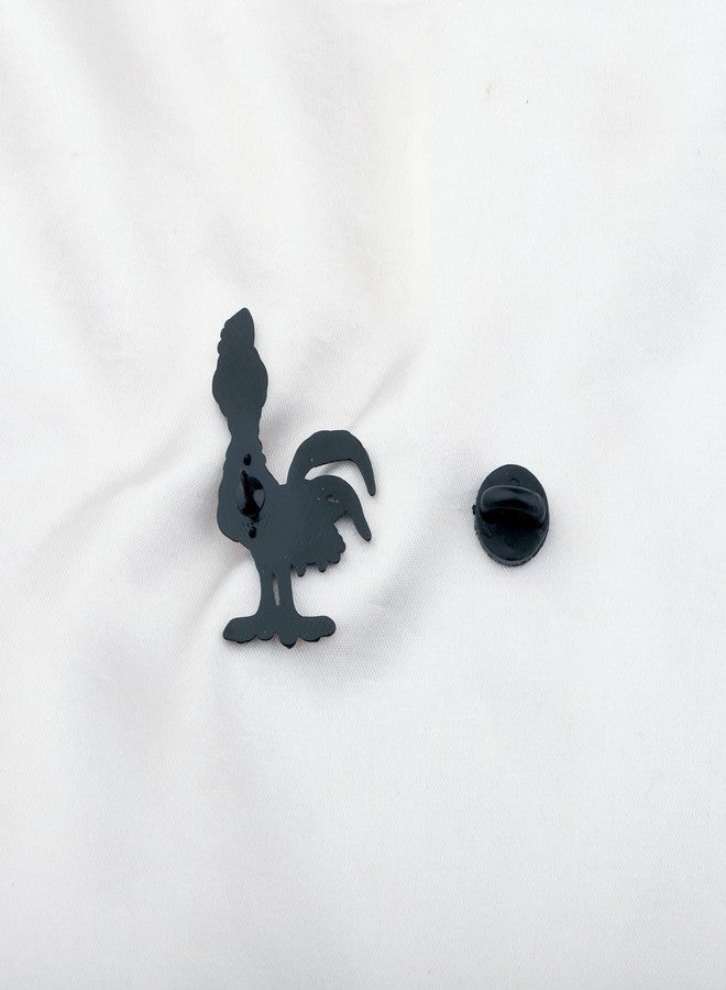 اكتاب دبابيس بروش دجاجة كرتونية من AKTAP، هدايا مستوحاة من أفلام المحيط، إكسسوارات شخصيات أنمي لمحبيها، حقيبة ظهر ديك (دبوس دجاجة كرتونية) - Image 5