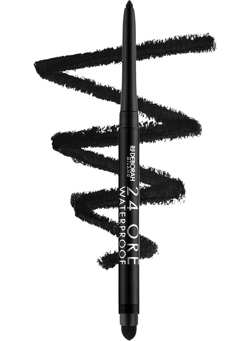 DEBORAH D 24ORE LONG LASTING EYE PENCIL W.P 01 - DEBORAH - Image 1