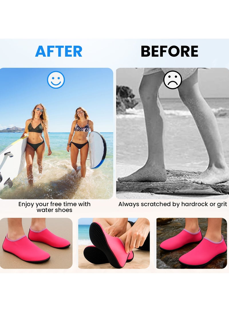 تابيت أحذية مائية، نسائية، رجالية، شاطئ، سريعة الجفاف، أحذية مائية، حافية القدمين، جوارب، أحذية غطس، جوارب مائية، للأنشطة الخارجية، الشاطئ، السباحة، ركوب الأمواج، المشي، اليوغا (أ) - Image 5