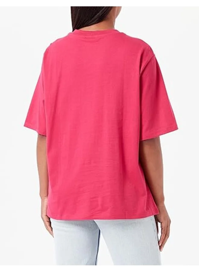 UNITED COLORS OF BENETTON T-Shirt With Logo Text - Small