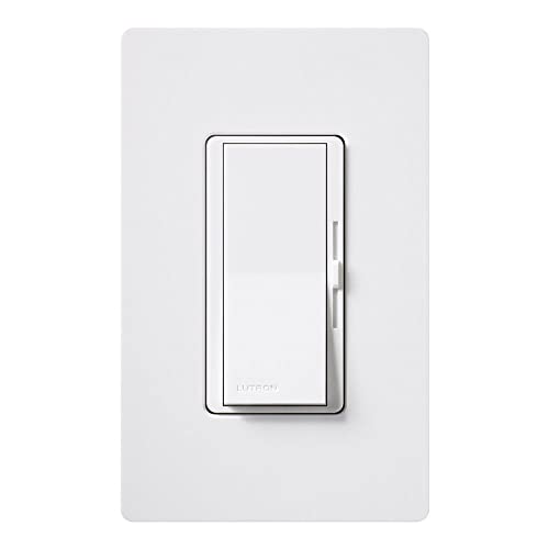 Lutron Diva 3-Speed Fan Control, Single-Pole/3-Way, DVFSQ-F-WH, White - Image 2