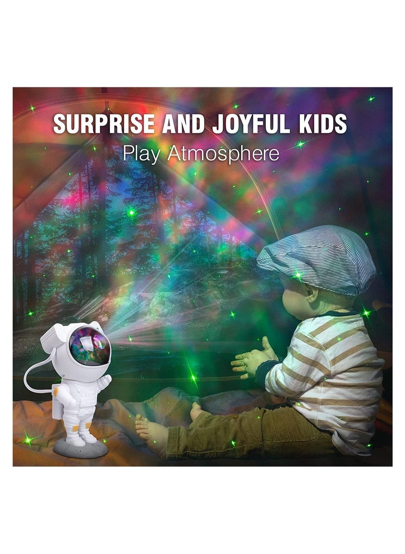 ELTRAZONE Astronaut Star Projector Night Light,with Timer,Remote Control and 360°Adjustable Design,Nebula Starry Galaxy Ceiling Projector for Baby Kids Adults Bedroom Decor - Image 3