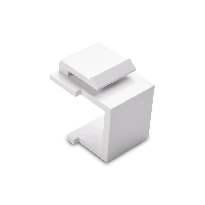 Cable Matters (20-Pack) Blank Keystone Jack Inserts in White - Image 4