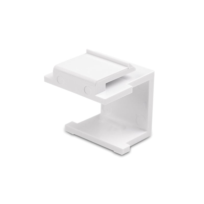 Cable Matters (20-Pack) Blank Keystone Jack Inserts in White - Image 5