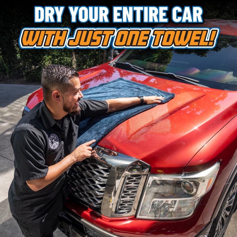 Chemical Guys منشفة تجفيف ميغالودون من كيميكل غايز مصنوعة من الألياف الدقيقة - Image 2