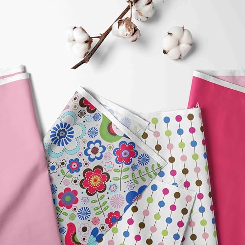 Bacati - 100% Cotton Percale Soft Breathable Fabrics Nap Mat with Pillow for Toddler Girls, Measures 50 x 20 x 1.5 Inches, Ideal for Daycare and Preschool, Sleepovers (Botanical Sanctuary, Pink/Multi) - Image 2