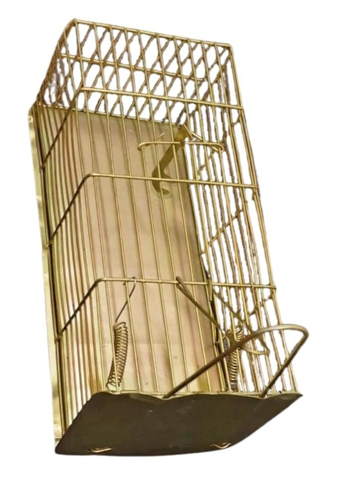 Live Rodent Trap - Safe and Effective Metal Design to Get Rid of Mice and Rats Without Poison