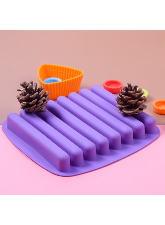 Customized Silicone Thickened Hot Dog Sausage Mold Baby Food Supplementary Egg Sausage Box Kitchen Homemade Diy Ham Sausage Mold-Specifications:18.2*17.2*2-Color:Custom Color - Image 4